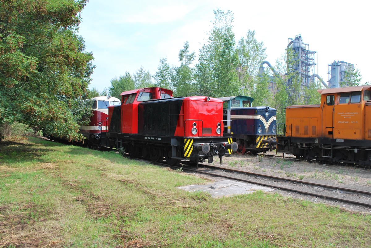 EBS 346 603-4 am 27.07.2014 in Karsdorf. (Foto: Mario Fliege)