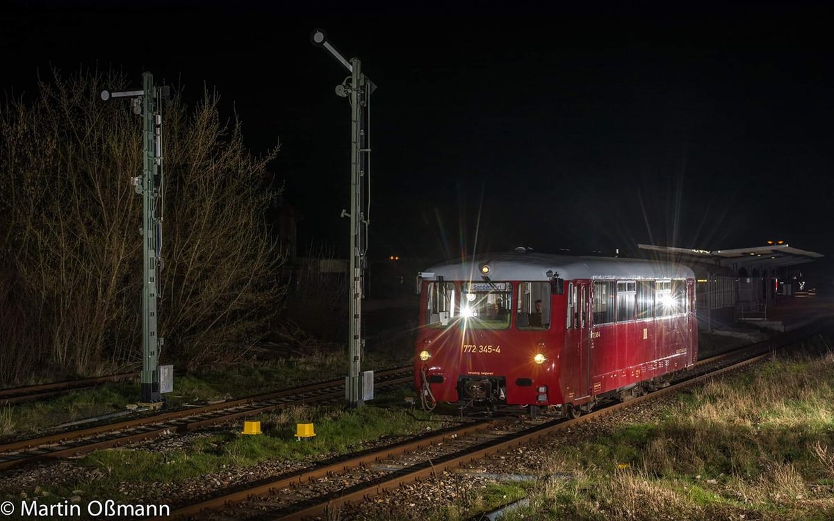 EBS 772 345-4 als DLr 61844 von Buttstädt nach Karsdorf, am 30.03.2019 bei der Ausfahrt in Laucha. (Foto: Marin Oßmann)
