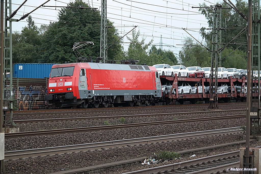 EG 3111 der DSB ist mit einen gterzug am 20.09.13 durch hh-harburg gefahren