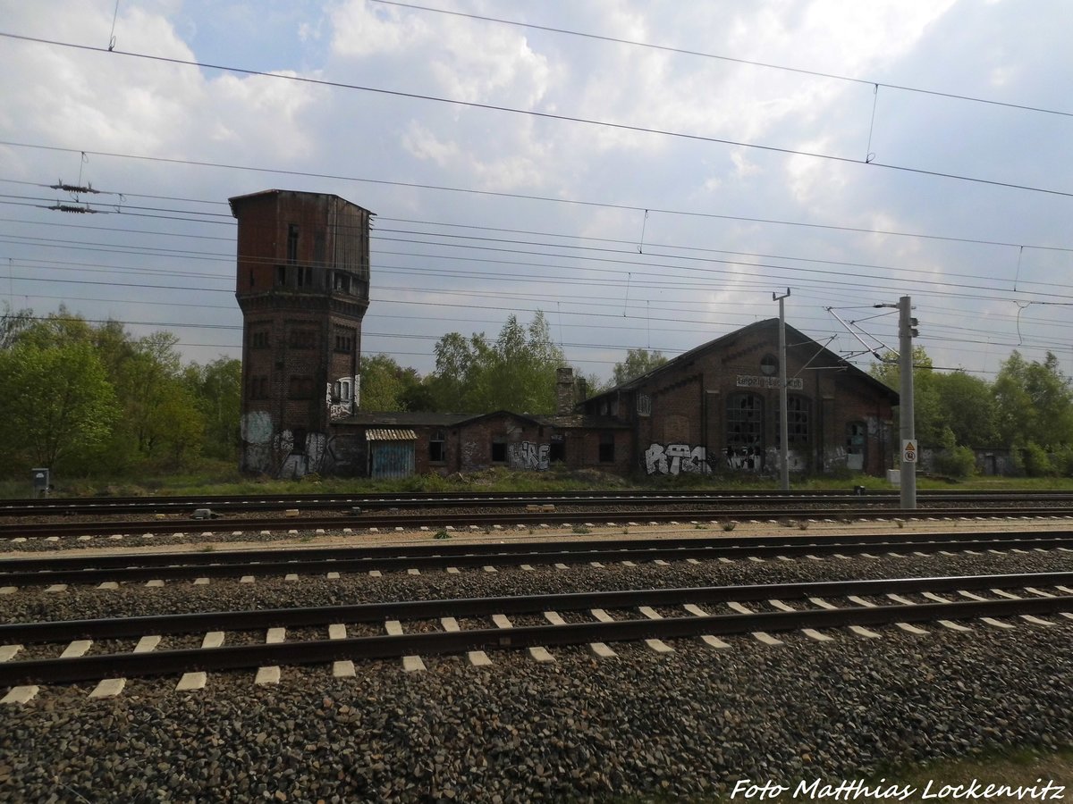 Ehemaliges Bw Leipzig-Leutzsch am 3.5.16