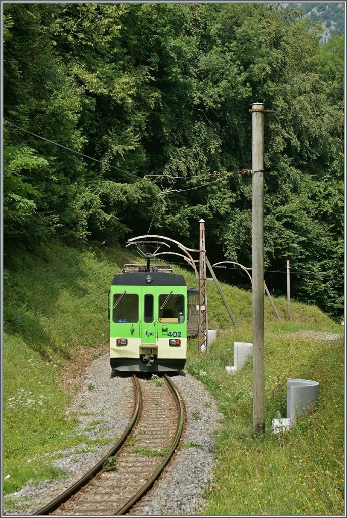 Ein ASD Regionalzug bei Verchiez.
27. Aug. 2013