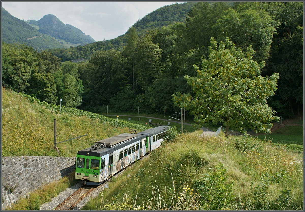 Ein ASD Regionalzug bei Verchiez.
27. Aug. 2013