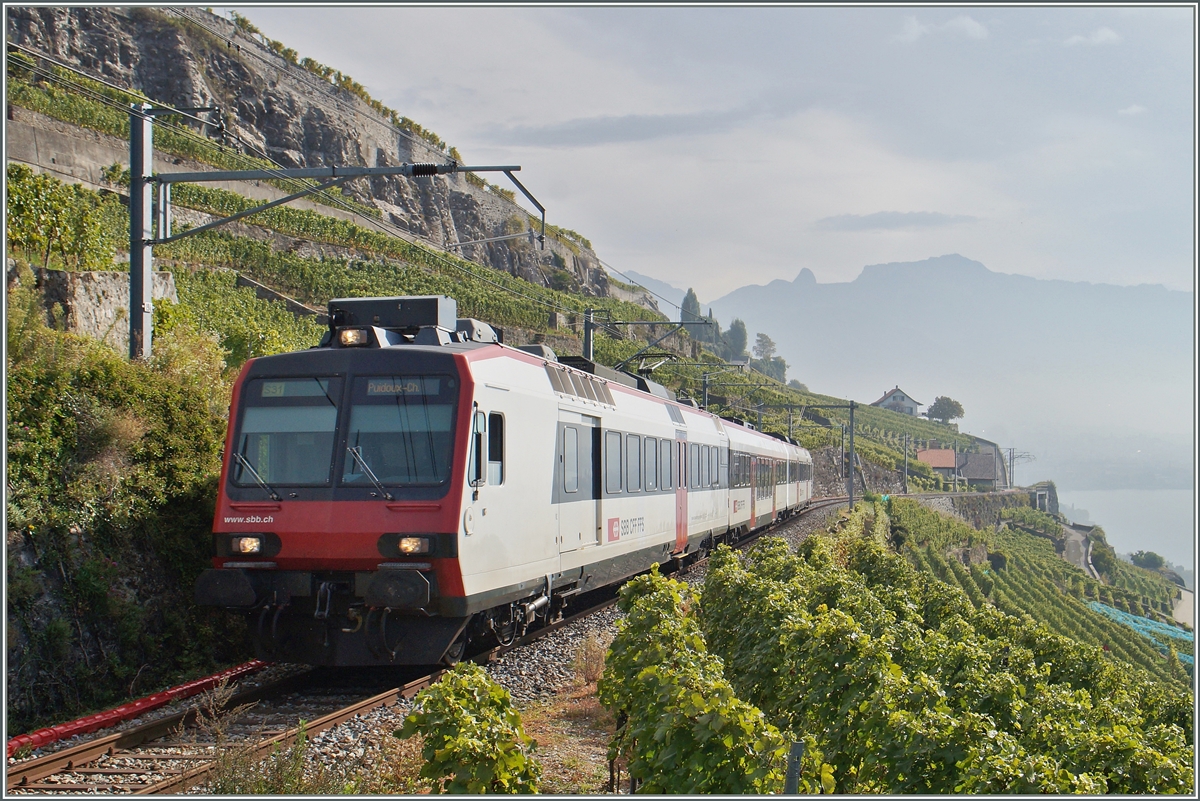 Ein Domino als S 31 auf der Fahrt von Vevey nach Chexbres.
3. Okt. 2015