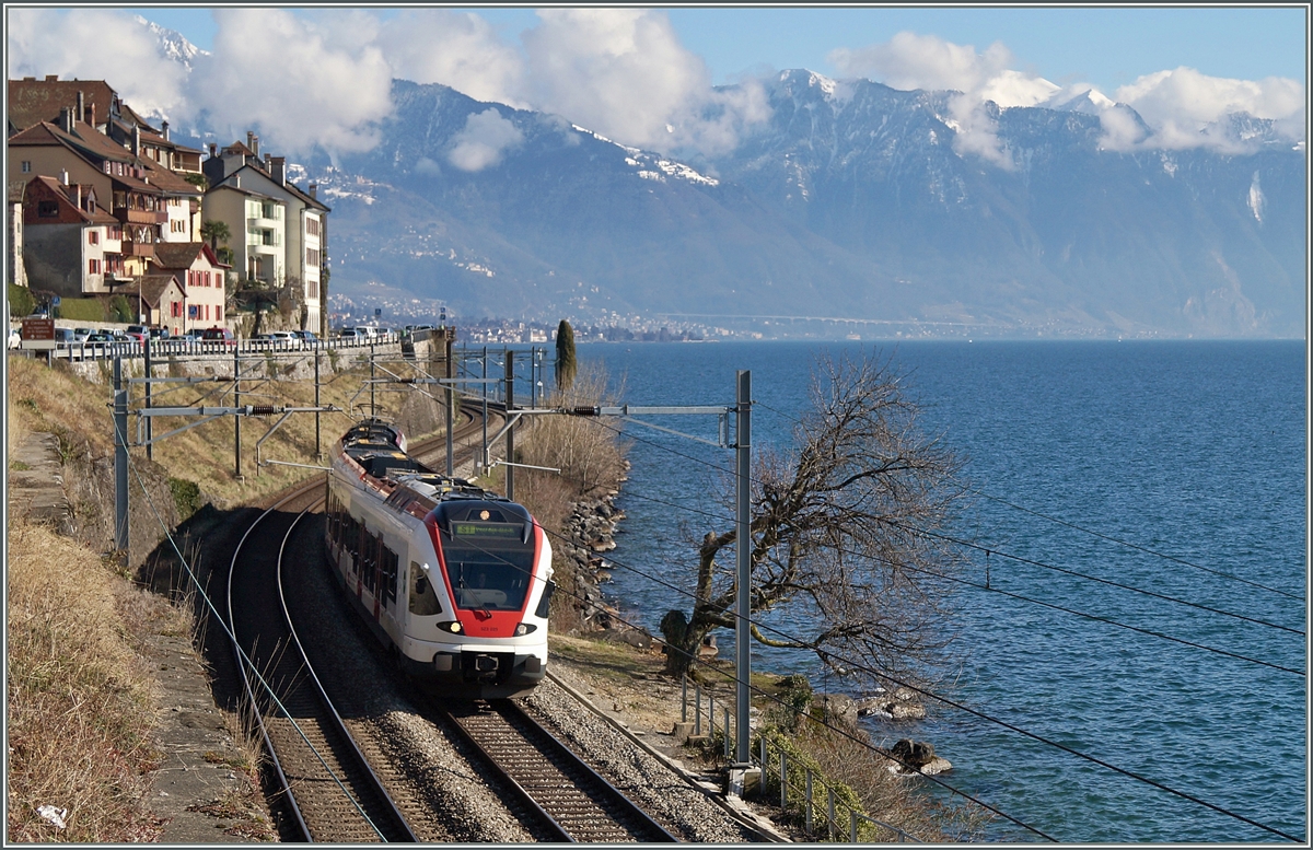 Ein  Flirt  bei St-Saphorin.
23.02.2014