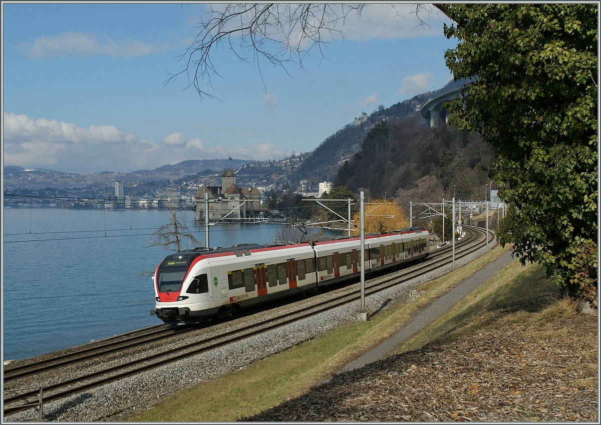 Ein Flirt beim Chteau de Chillon.
26. Feb. 2012