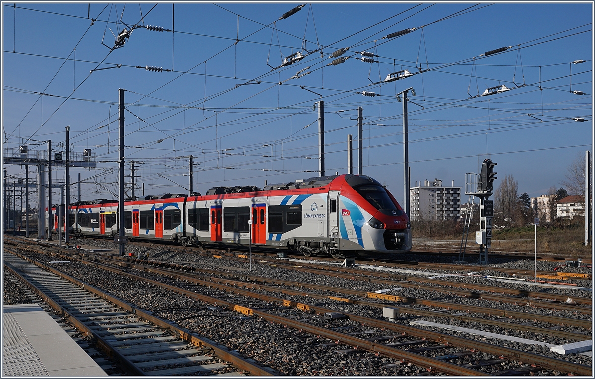 Ein SNCF Z 31500 erreicht Annemasse. 

21. Jan. 2020