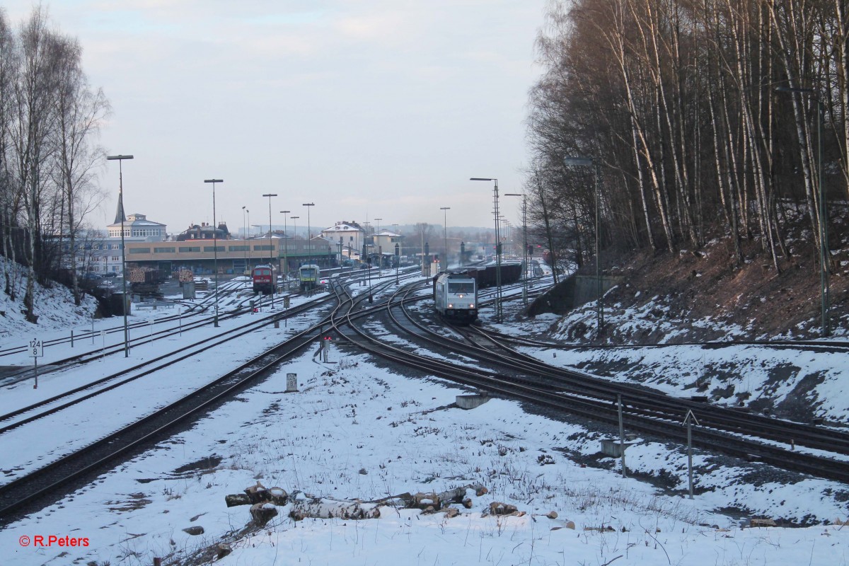 Ein wenig noch durch die Weichenstrasse schlängeln und es ist geschafft dann gehts auf die freie Strecke. 