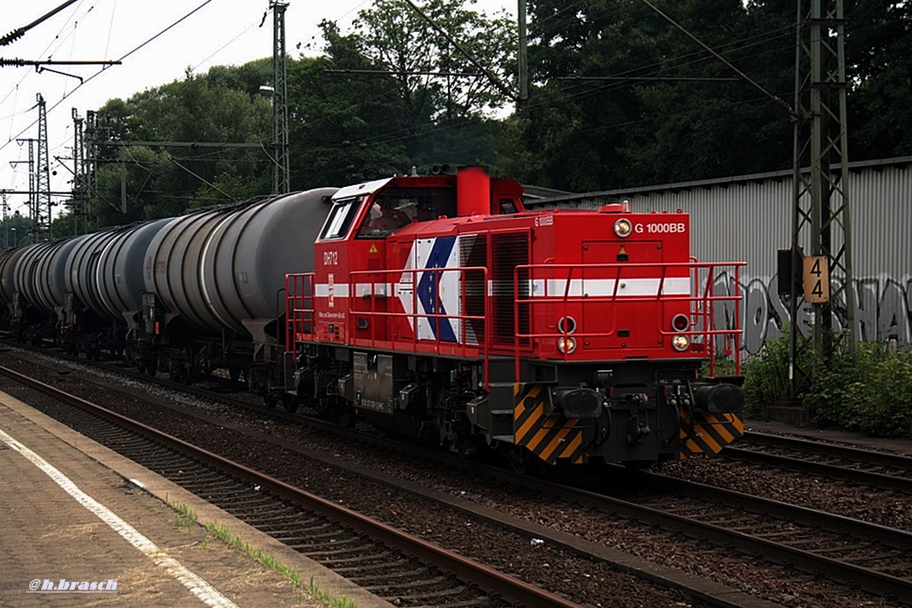 eine G 1000BB zog am 01.08.14 einen tankzug durch hh-harburg