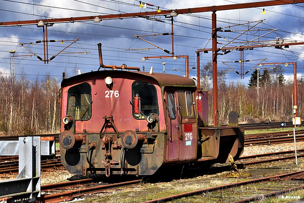 eine KÖF 2 mit der DSB-nummer 276 war abgestellt beim bf padborg