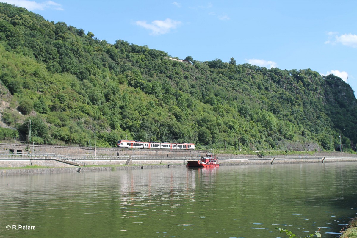 Eine Vias auf dem Weg nach Koblenz kurz vor St. Goarshausen. 16.07.14