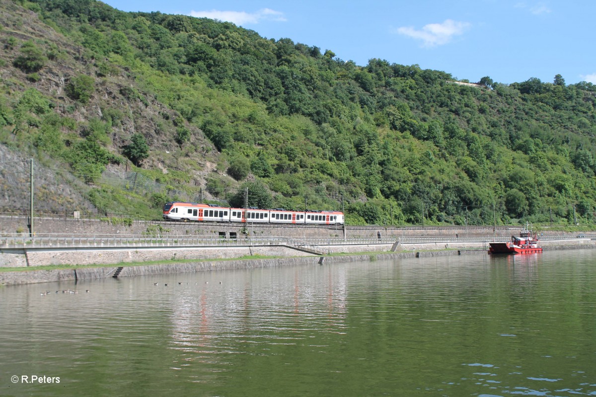 Eine Vias auf dem Weg nach Koblenz kurz vor St. Goarshausen. 16.07.14