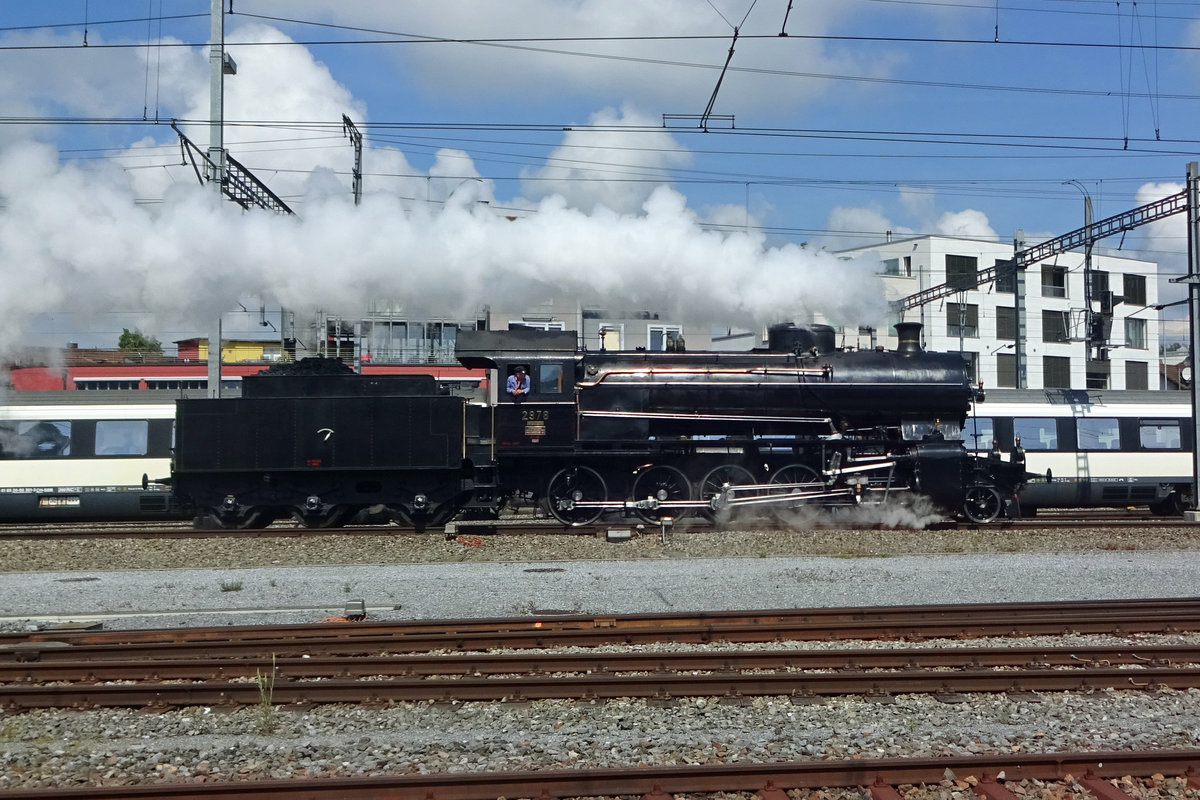 Elefanten 2978 lauft am 25 Mai 2019 um in Brugg AG.