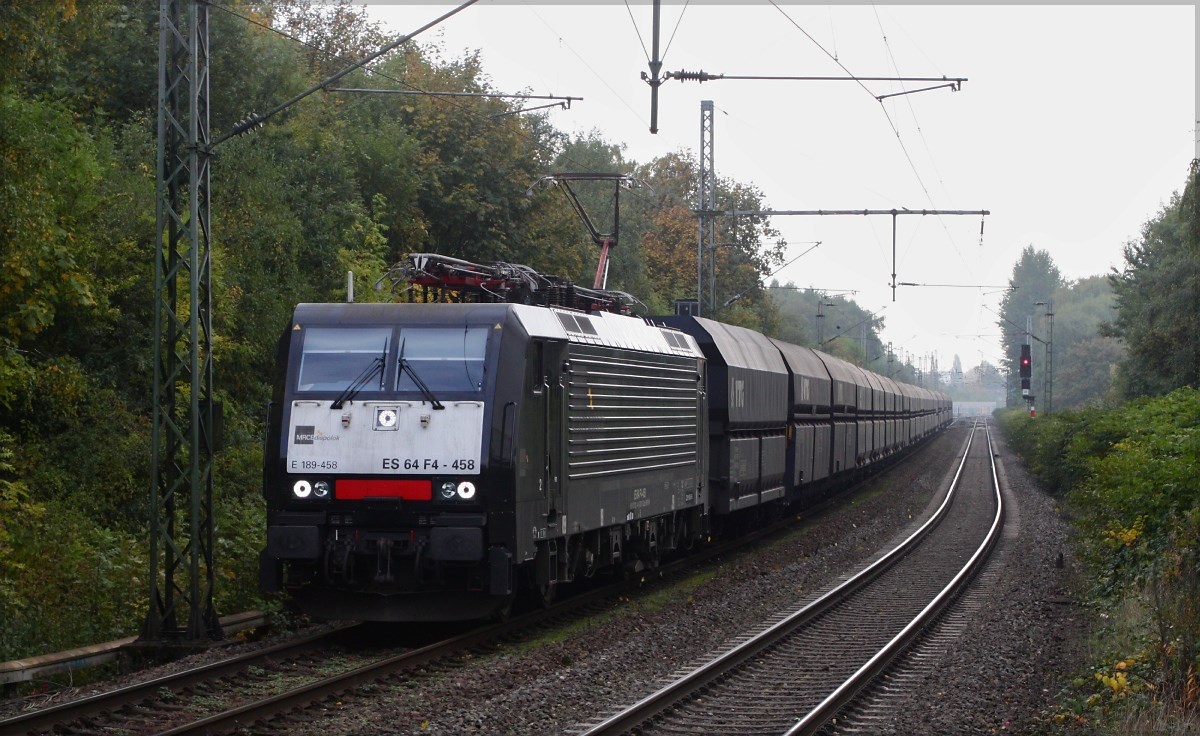 ES 64 F4-458 am 18.10.13 in Bochum Riemke. Gre ans Personal!