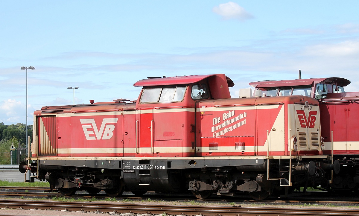 EVB 211 061-7(REV/BRV/30.01.19) Hamburg Dradenau 12.07.2020
