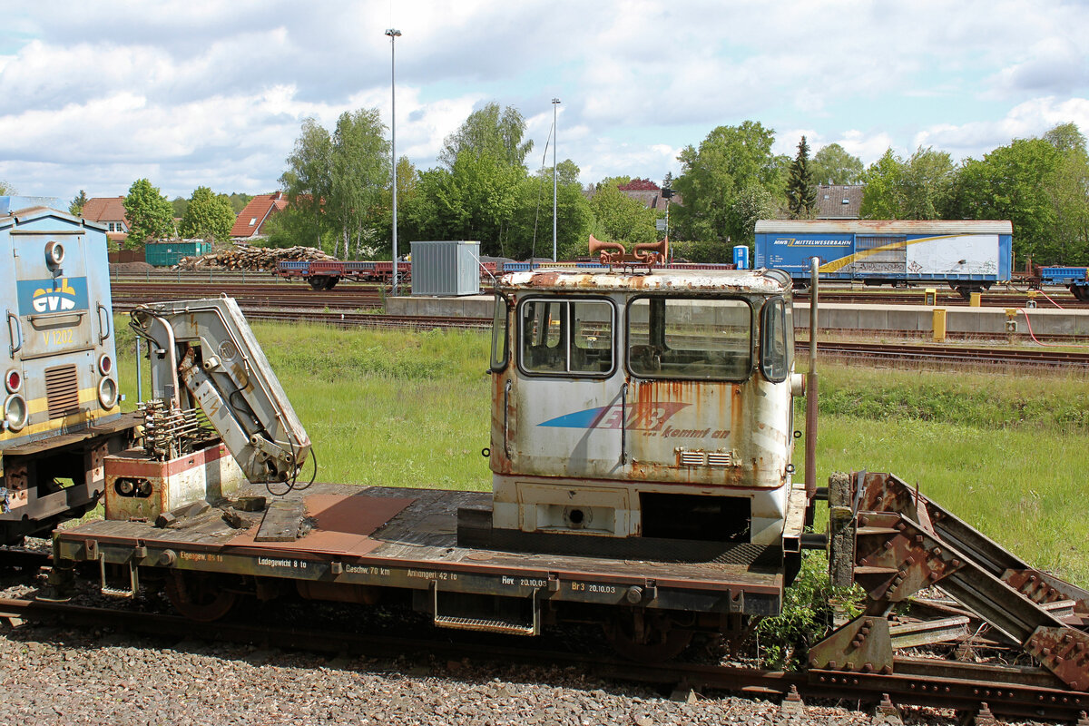 EVB SKL 505 am 23.05.2021 in Bremervörde (EVB Betriebshof). 