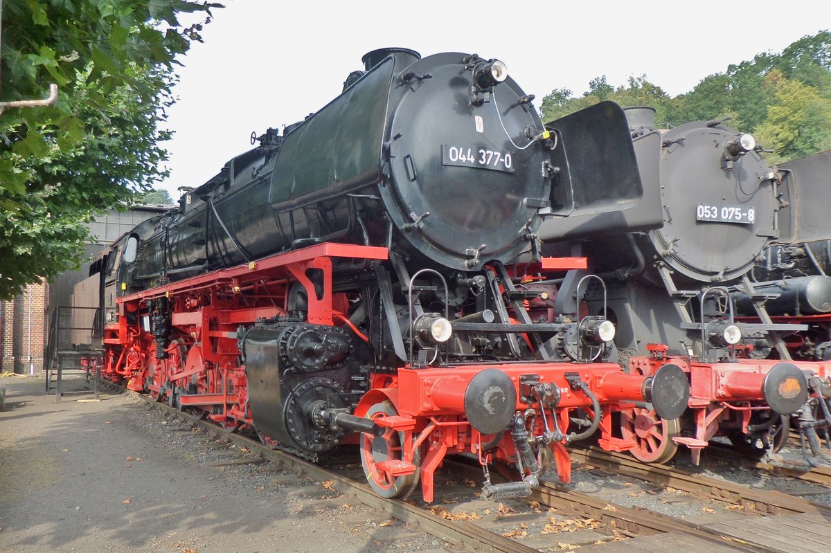 Ex-DB 044 377 steht am 17 September 2016 in Bochum Dahlhausen.