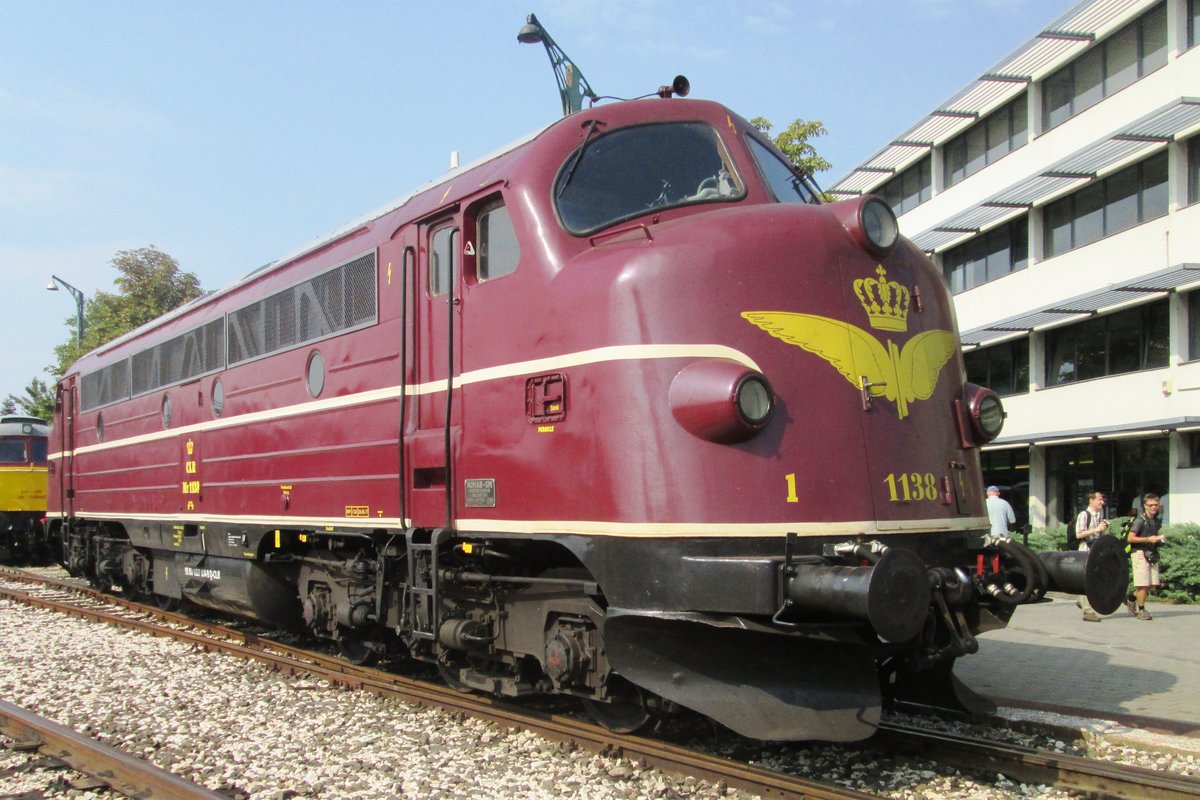 Ex-DSB MY 1138 war am 8 September 2018 Gast ins Budapester Eisenbahnmuseum. Heute gehört diese Schönheit Strabag am.