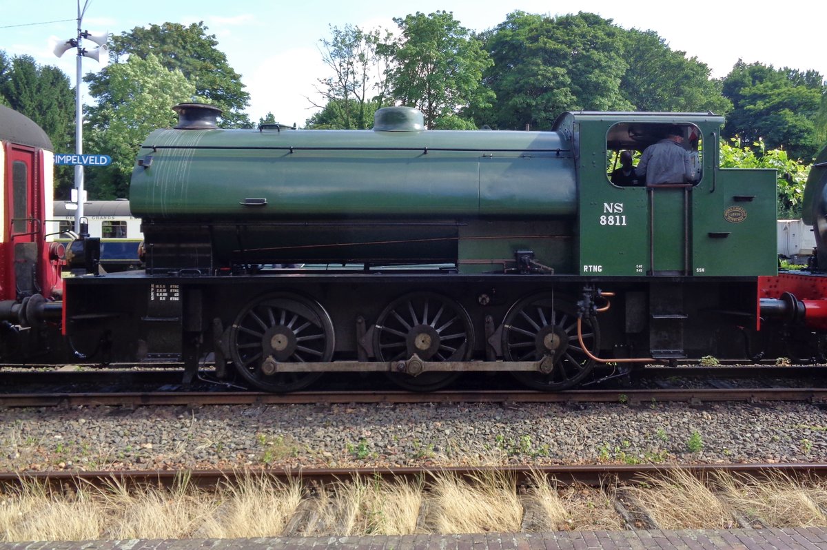 Ex-NS 8811 steht am 8 Juli 2017 in Simpelveld.