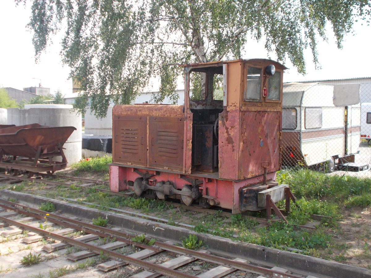 Felbahnlok im Technikpark Grimmen am 22.Juli 2017.