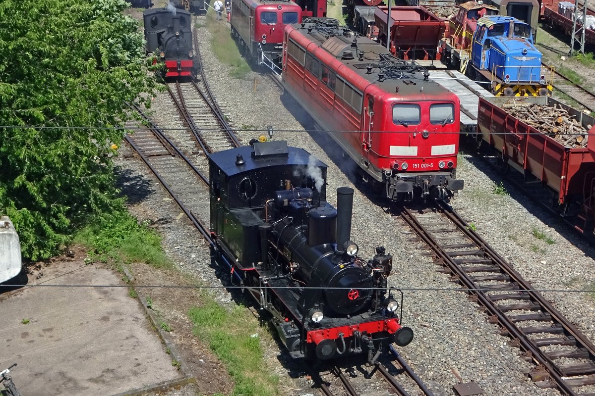 FUSSEN (eine T3 des BEMs NÖrdlingen) steht am 1 Juni 2019 in Nördlingen.