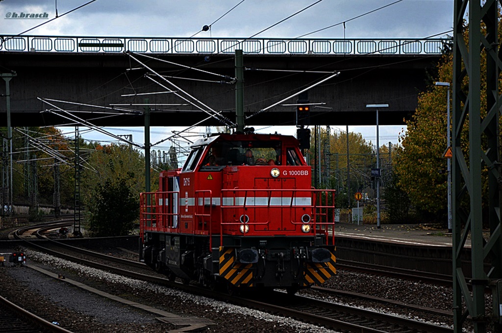 G 1000BB fuhr solo am 24.10.14 durch hh-harburg