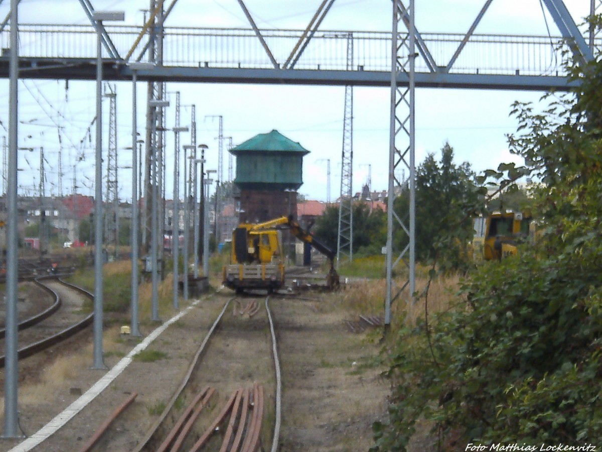 GAF bei seiner Arbeit in Strlaund am 21.8.13