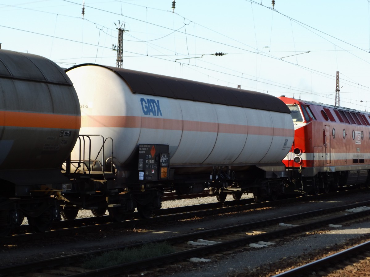 GATX Zags 7814 854 mit Propan in Grokorbetha, 30.09.2013.
