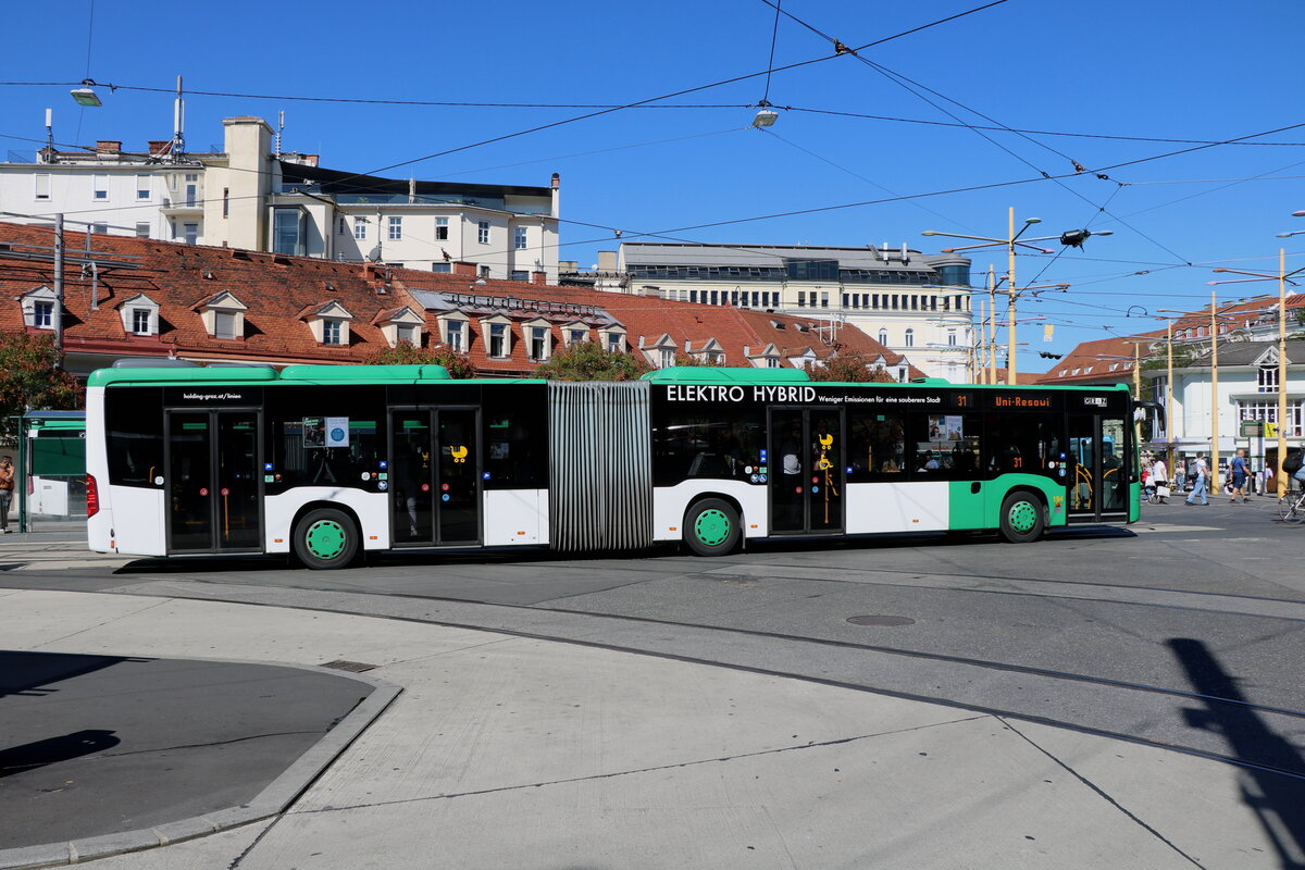 Graz Linien - Nr. 194/G 815 GX - Mercedes am 19. September 2025 in Graz (Aufnahme: Martin Beyer)