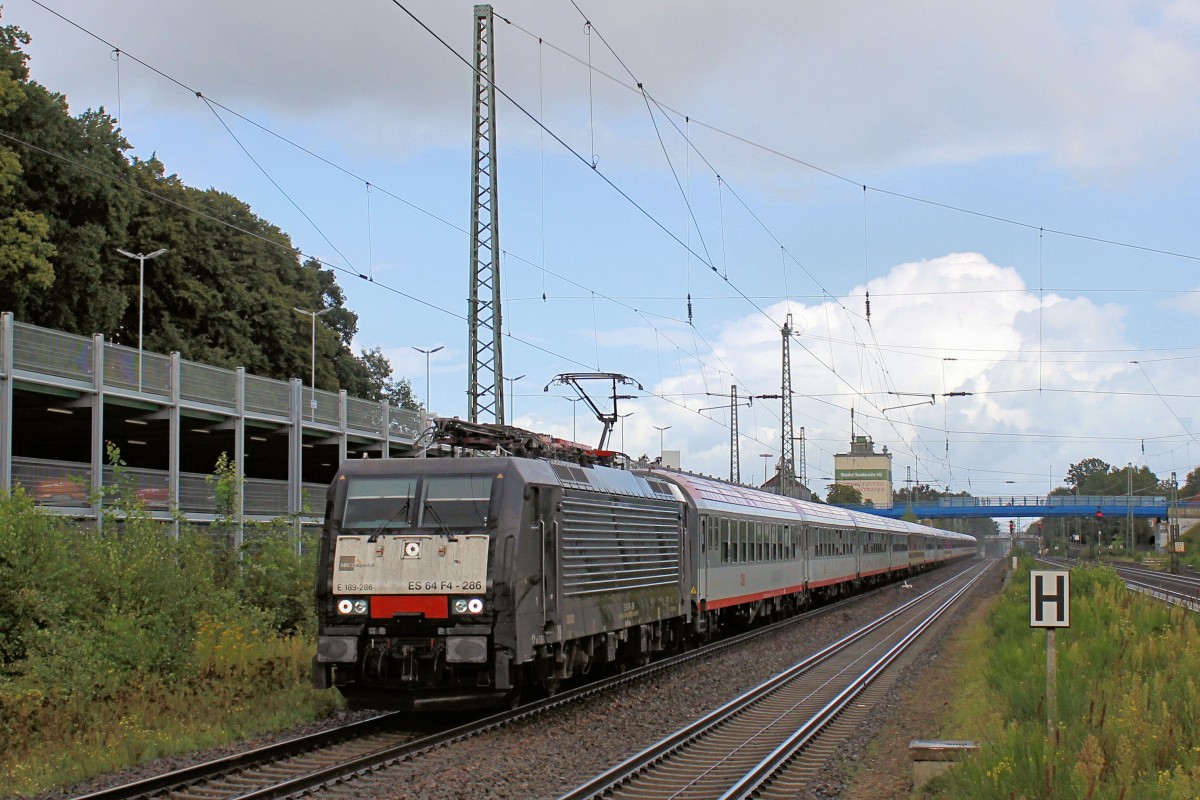 Hallo Stefan, die Info war SUPER, das Wetter leider nicht (zu diesem Zeitpunkt). ES 64 F4-286 am 06.09.2015 in Tostedt. >Danke<