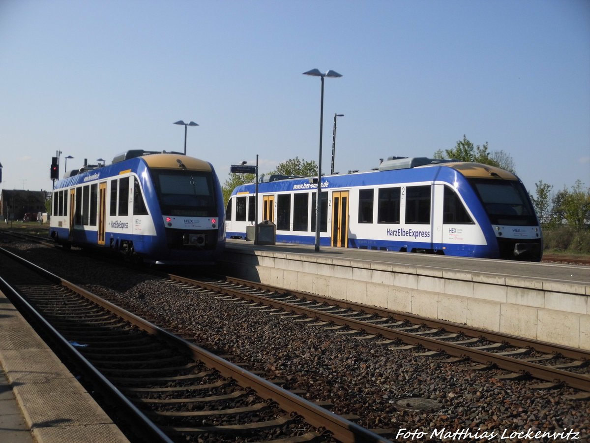 HEX Lint 27er im Bahnhof Knnern am 5.5.16