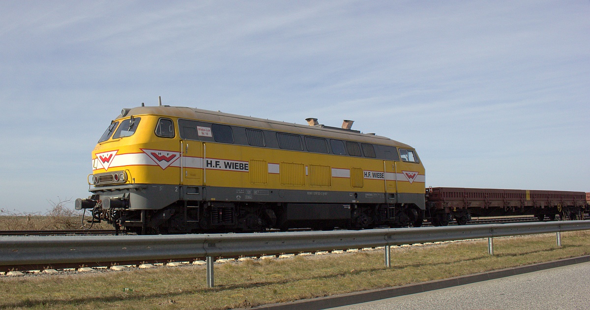 H.F Wiebe Lok 10 oder 216 122-2(REV/Fw513/29.06.20) Husum-Nord 21.03.2021