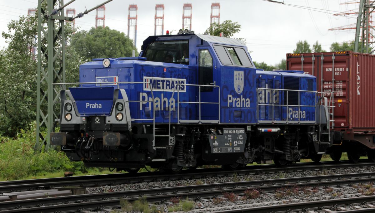 HHLA/Metrans H3 1002 016-6(REV/LS X/17.01.17)  Praha , Dradenau 06.07.2019
