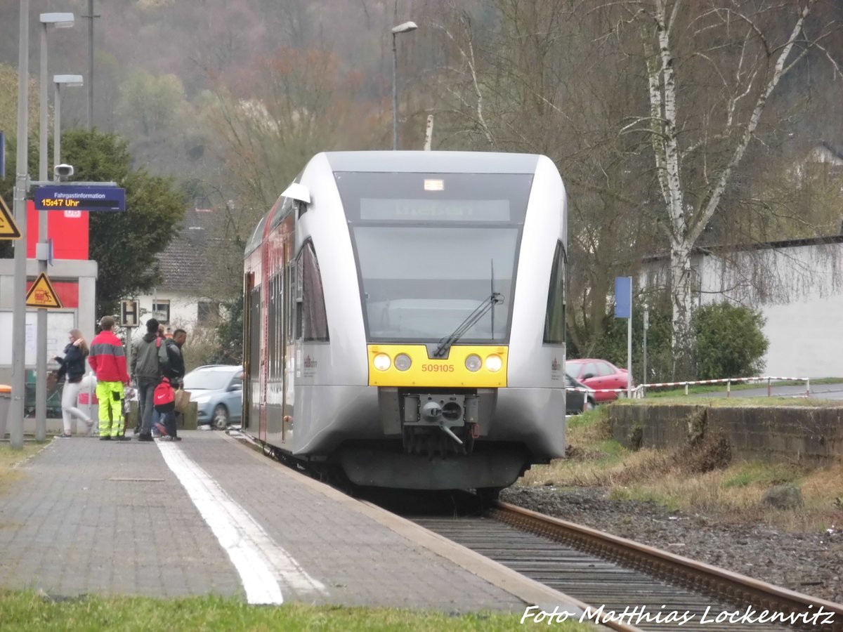 HLB 509 105 in Ranstadt am 31.3.16