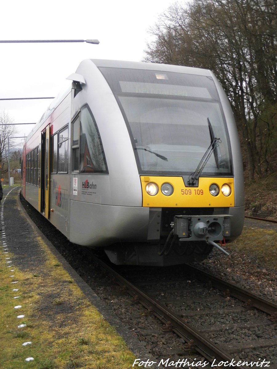 HLB 509 109 in Mittel Grndau am 31.3.16