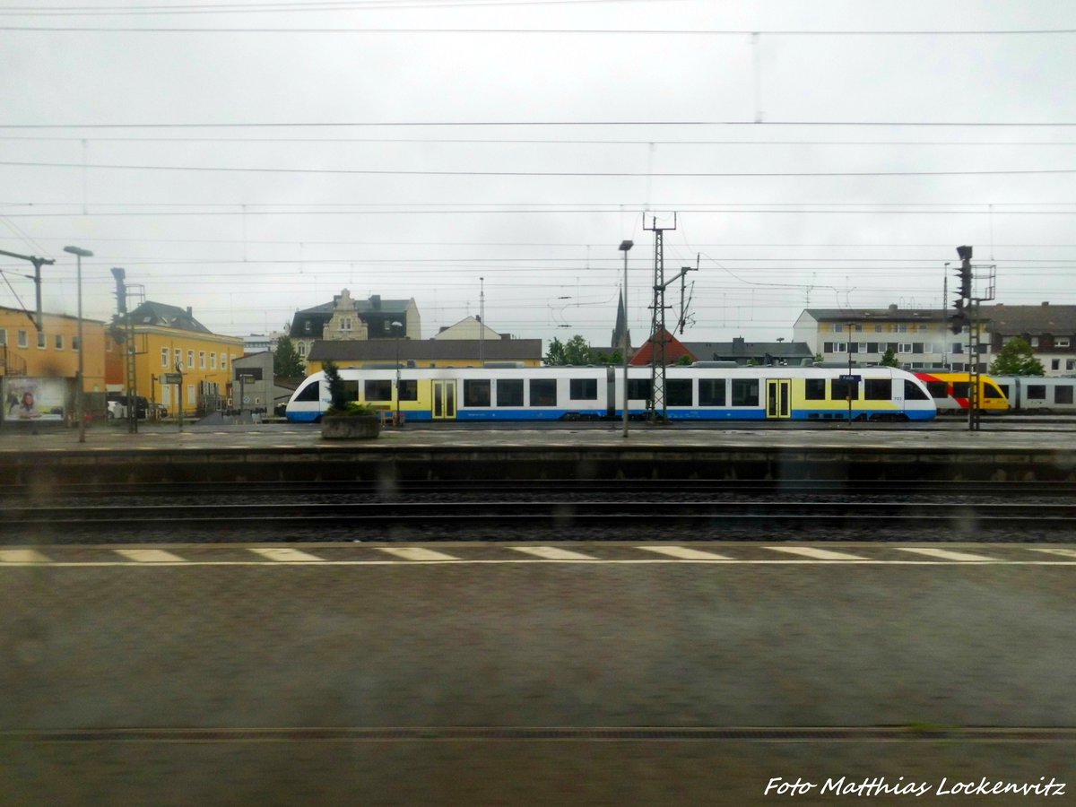 HLB VT 702 (ex OLA VT 702) abgestellt in Fulda am 3.6.16