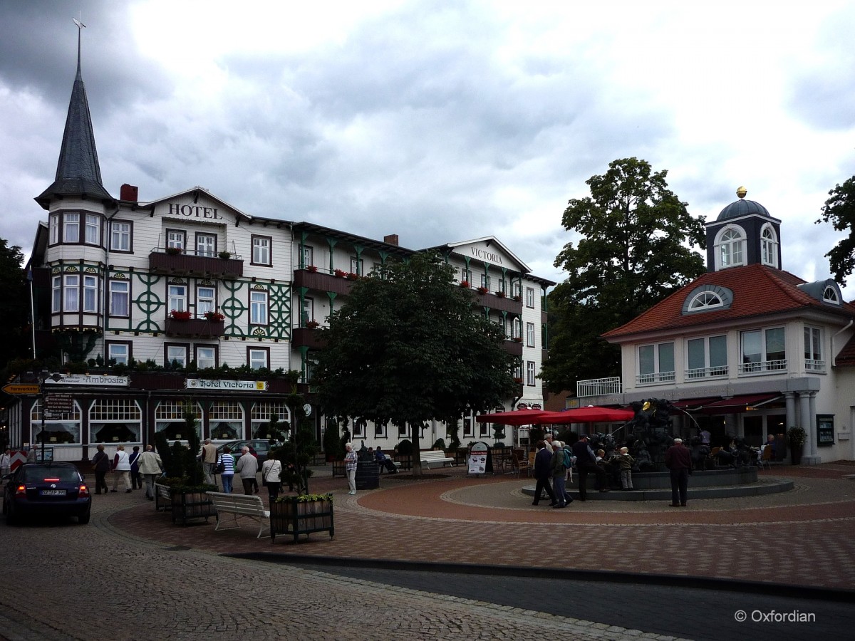 Hotel Victoria seit 1886 in Bad Harzburg.