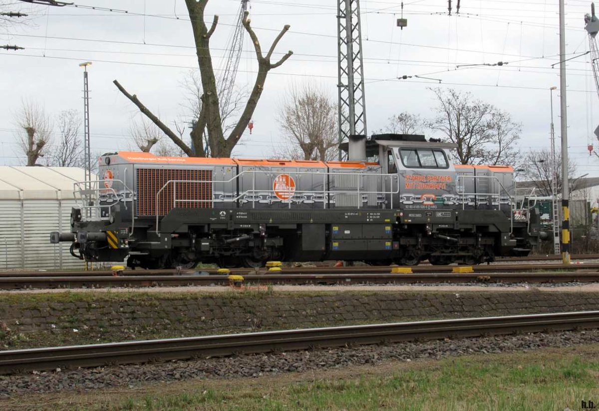 HSL 4185 026-6 war abgestellt beim ablaufberg von hohe schaar,04,04,21