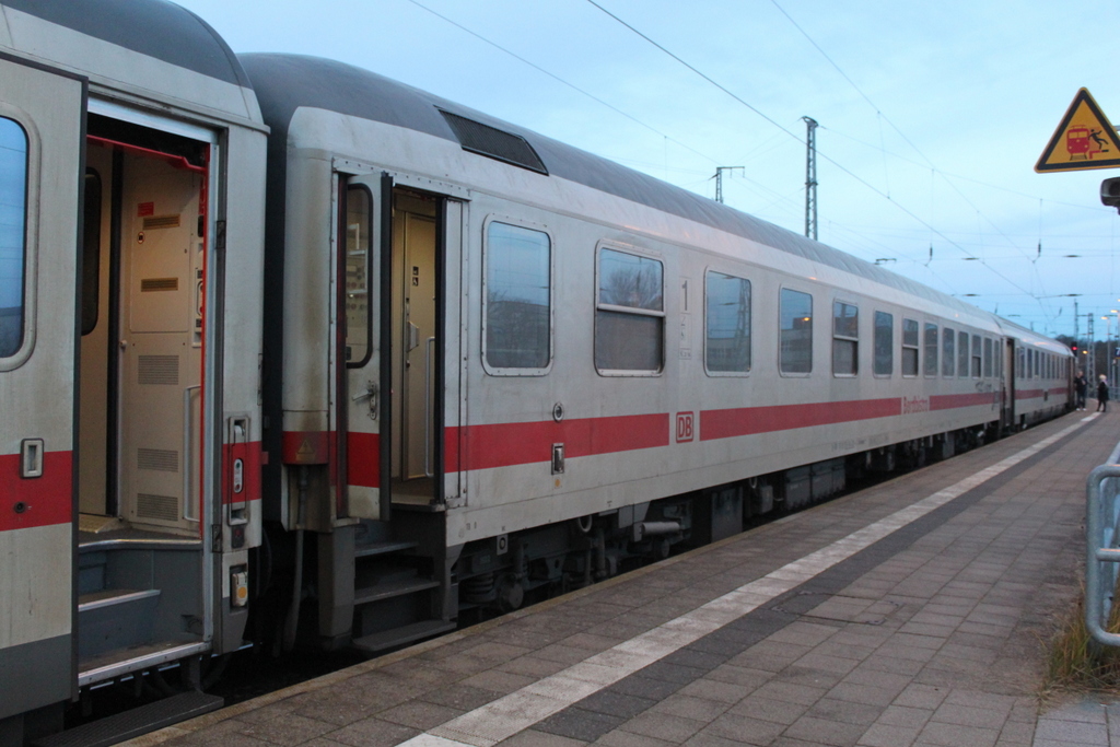 IC Bordbistro am 07.01.2018 im Rostocker Hbf