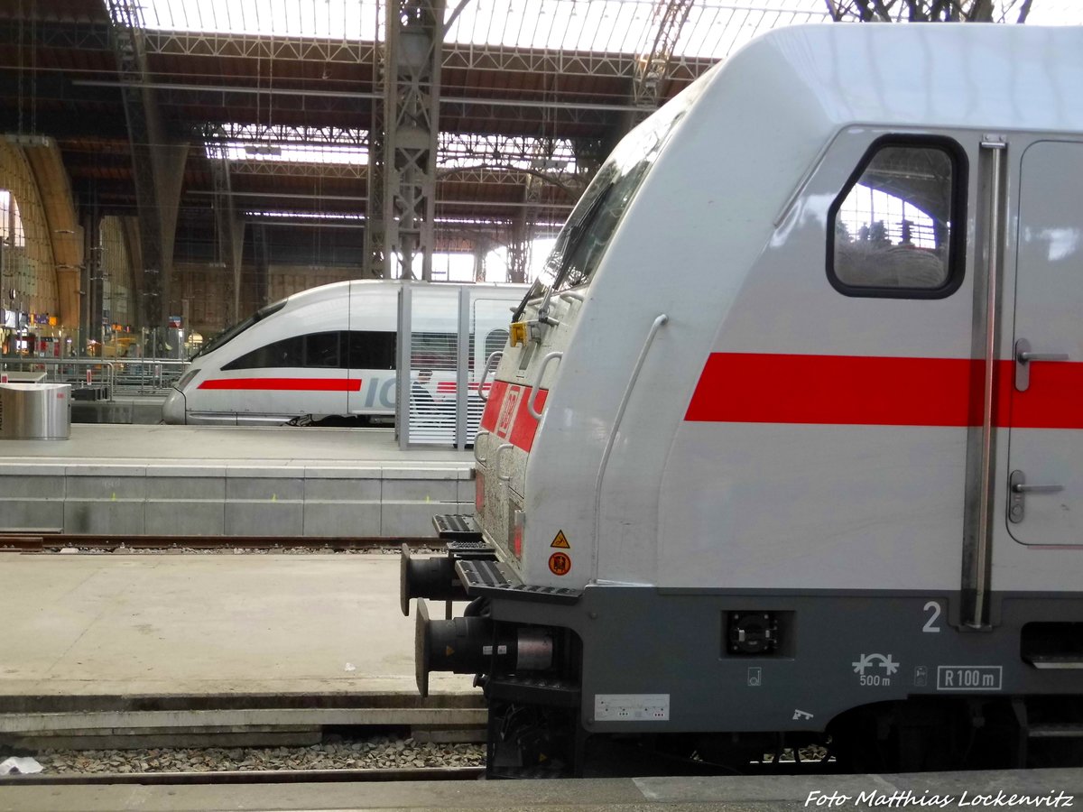 ICE und 146 577 im Leipziger Hbf am 12.9.16