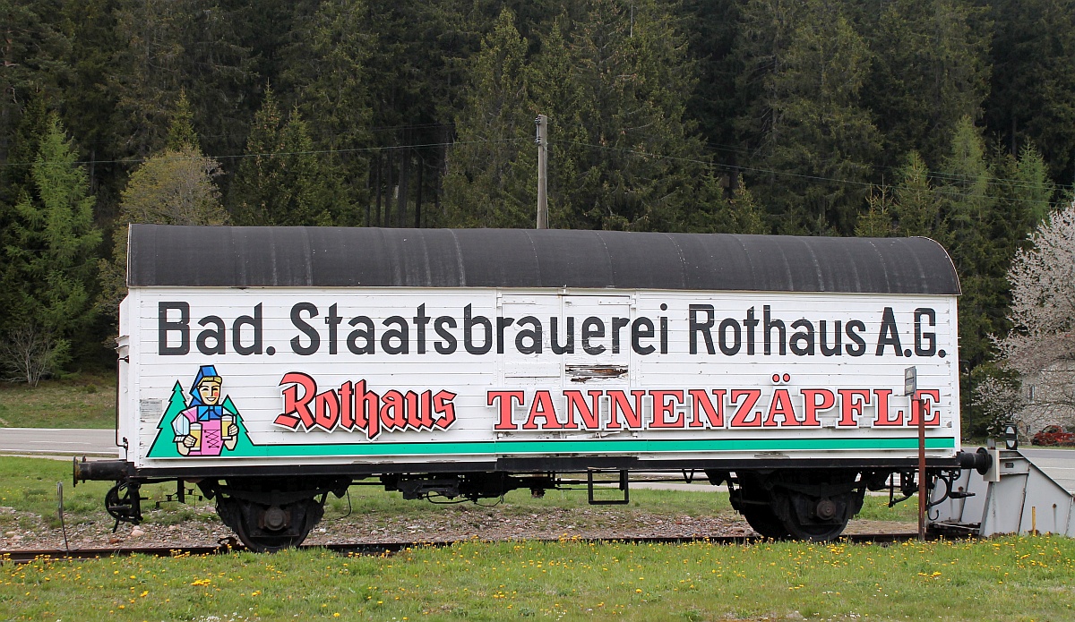 IG 3 Seenbahn 21 80 0820 530-2 (P)  Bad. Staatsbrauerei Rothaus AG  Gattung Tnfhs38/Ibdlps383 (ex 11 80 807 5 001-0) Seebrugg 09.05.2017