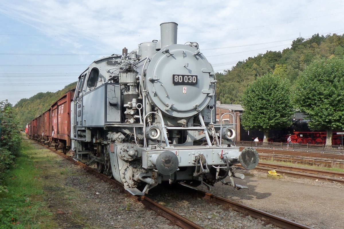 In Fotografieranstrich steht 80 030 am 17 September 2016 in Bochum-Dahlhausen.