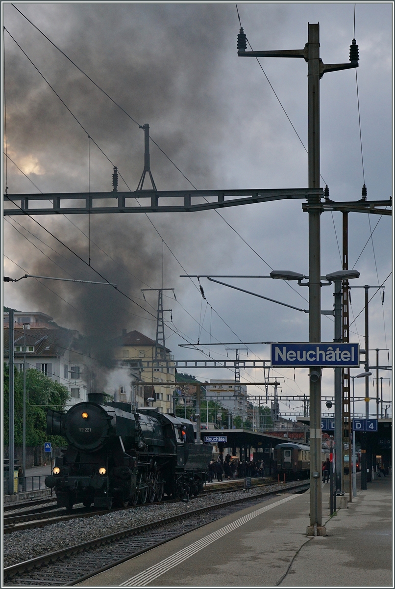 In Neuchatel rangiert die VVT 52 221. 
14.05.2016