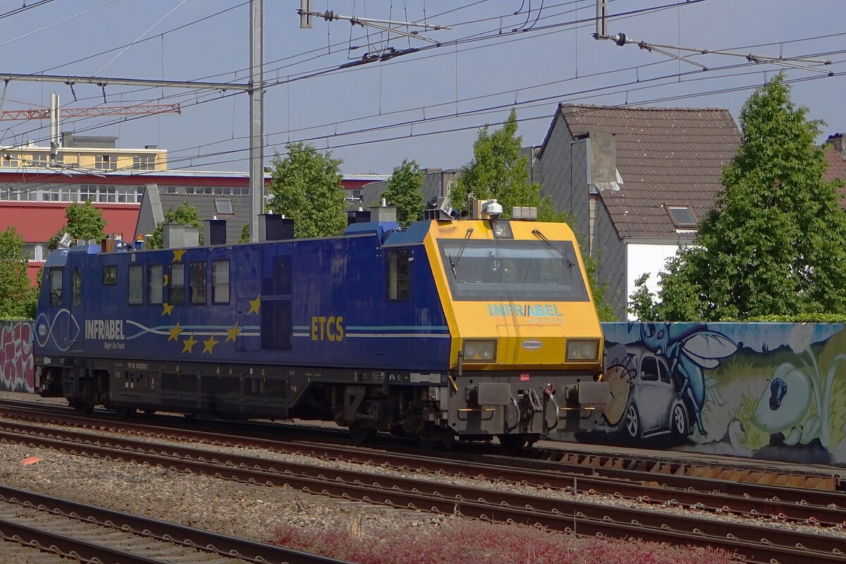 Infrabel 9166 202 durchfahrt am 23 Mai 2019 Antwerpen-Berchem.