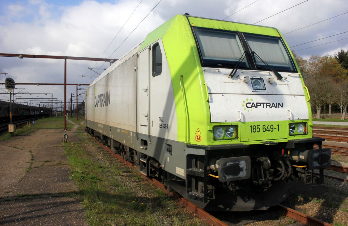ITL/Captrain 185 649-1(REV/BSK/01.09.16) in Pattburg. 12.04.2019 