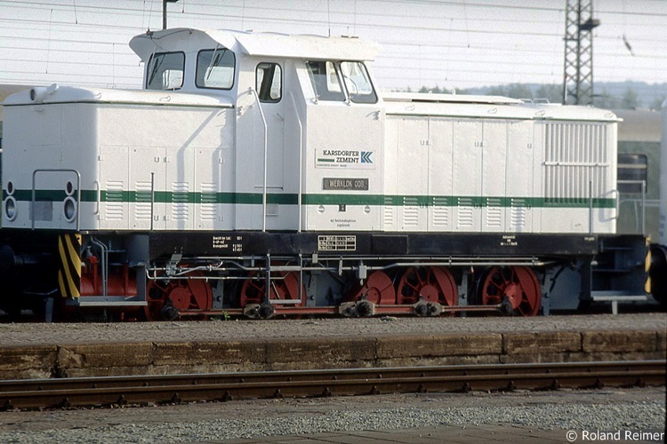 KEG 006 am 31.05.1992 in Naumburg Hbf. (Foto: Roland Reimer)