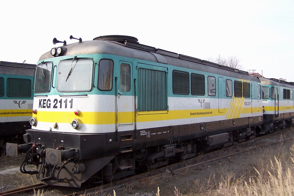 KEG 2111 am 22.03.2005 abgetsellt in Karsdorf. (Foto: privat)