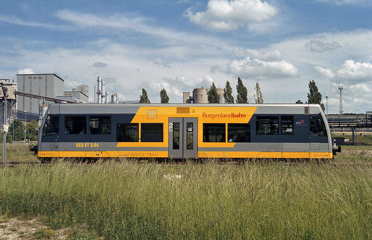 KEG VT 3.04 im Jahr 2002 bei der KEG in Karsdorf. (Foto: Rüdiger Frey)