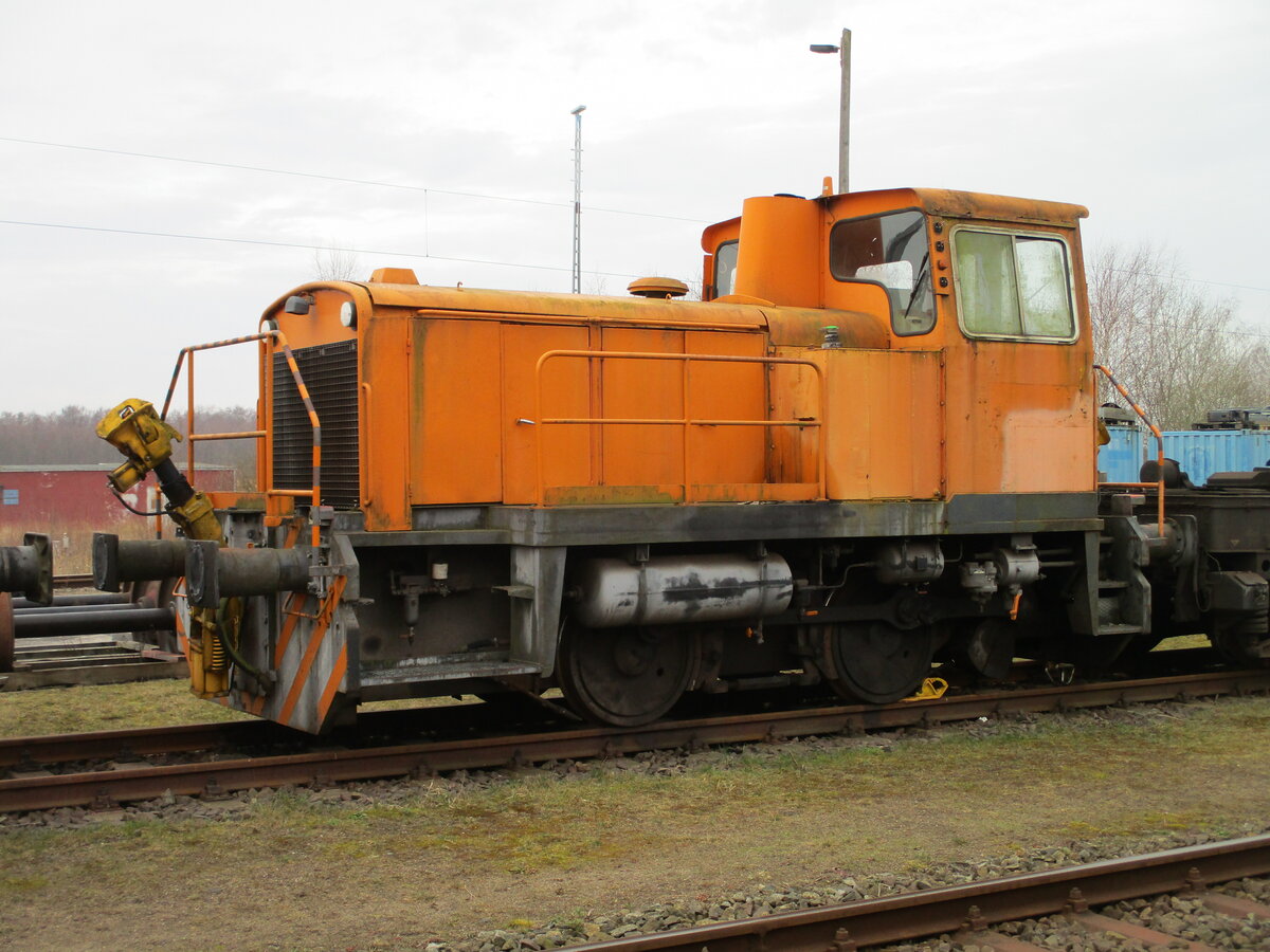 Kleindiesellok,am 19.März 2023,in Mukran.