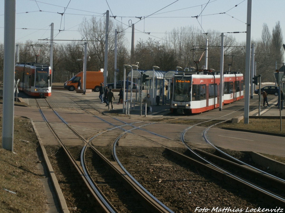 Linien und Fahrschultreffen am Rennbahnkreuz am 27.2.15