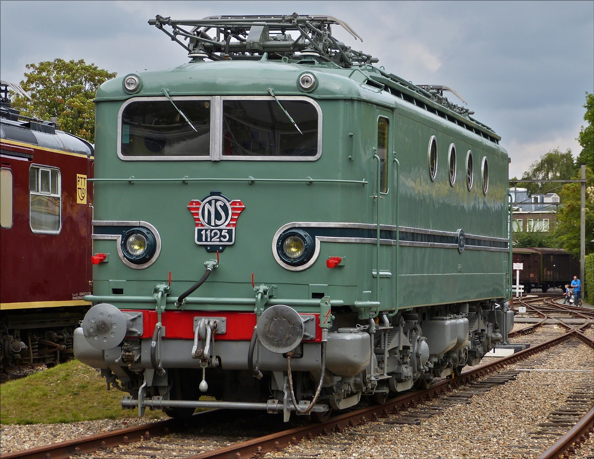 Lok 1125 im Bahnmuseum in Utrecht.  01.10.2016